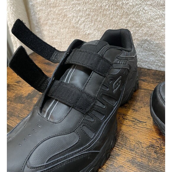 SKECHERS Afterburn Mens 15 Sneakers Athletic Work Shoes Memory Fit NEW Wide Fit - Picture 10 of 14